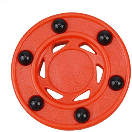 Faderr Disco de hockey, Patinaje de entrenamiento de rodillos, Puck Roller Puck Roller Puck Deportes, Off-Ice Stickhandling y Passing Puck Manejo de Puck Entrenamiento Street Hockey Puck