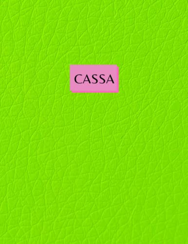 libro di cassa semplice -entrate e uscite-
