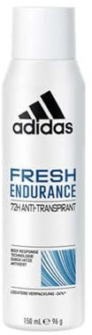 Adidas, Fresh Endurance Deodorant Anti-Transpirant für Damen, 72 Stunden Schutz, vegane und alkoholfreie Formel, 150 ml