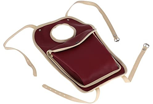 MMM Tankrucksack, Tankschutz Bordeauxrot/beige - für Simson SR2