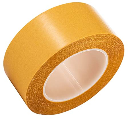 rockible Nastro Biadesivo, Forte Nastro Adesivo per La Lavorazione Del Legno con Colla Acrilica Trasparente per Artigianato, Tappeti Solidi, Incollare Foto, Wa, 5cmx10m