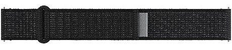 Samsung Galaxy Official Fabric Band (Slim, S/M) for Galaxy Watch, Black