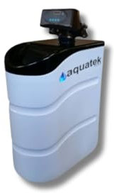 Aquatek - SLIM 25 Litri Addolcitore D'Acqua Automatico Collaudato Con Valvola Elettronica Runxin F69P3 Sistema Rigenerazione Efficiente Per Abitazioni Fino A 8 Persone Facile Installazione