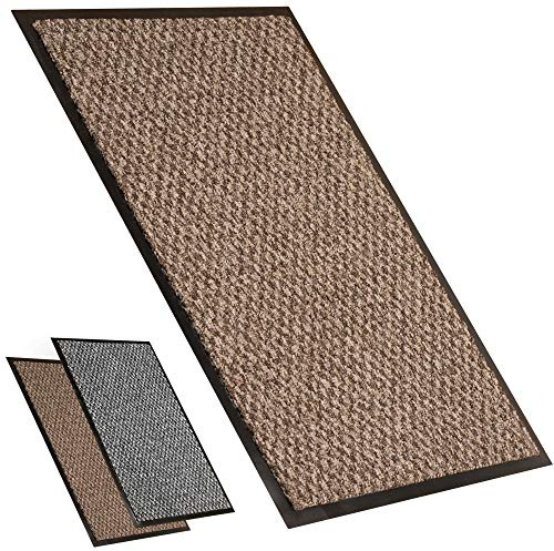 Zerbino Ingresso Casa | Usalo Come tappeto da Esterno, Cucina, Ufficio, Passatoia, Tappeto Industriale: Diverse Possibilità | Zerbino Marrone 60x80cm