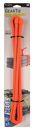 Nite Ize Cravatta per ingranaggi - Mega Twist Tie - 162,6 cm - Arancione brillante
