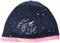 maximo Baby-Mädchen aus Jersey mit Einhorn Mütze, Blau (Navy/Ebloom 4864), (Herstellergröße: 49/51)