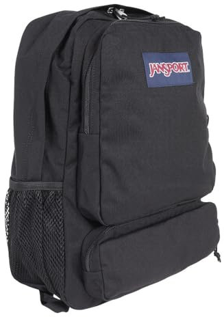 JanSport Doubleton Rucksack, Schwarz, Einheitsgröße, Classic