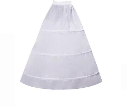 JAWSEU Unterrock Damen Reifrock Kleid, Verstellbarer Petticoat für Brautkleider und Abschlussbälle