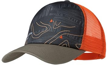 BUFF®| Kappe Trucker Junge Mädchen Verstellbar, Komfortabel, Atmungsaktiv, Qualität, Modern, Outdoor, Einheitsgröße, Rouge