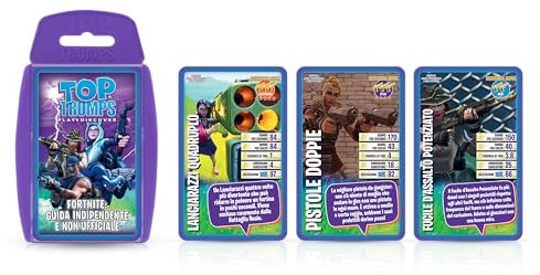 Top Trumps Fortnite-Kartenspiele – Unabhängiges und inoffizielles Fahren – Spiel für 2 oder mehr Spieler – ab 12 Jahren – Perfekt für Fortnite-Fans