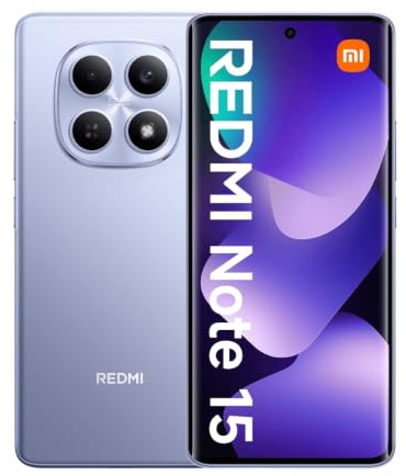Xiaomi Redmi Note 15 8+256GB 6.77 NFC Purple DS EU