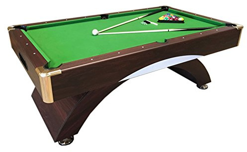GRAFICA MA.RO S.R.L. Mesa de Billar 8FT Juegos de Billar Modelo Leonida Carambola Medición 220 x 110 cm Verde