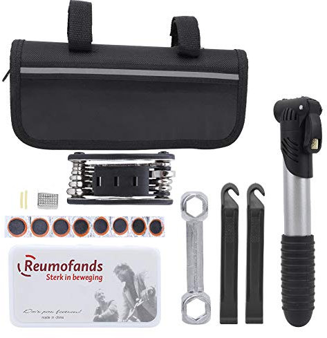 Fahrrad-Multitool-Kit,Fahrrad-Reparatur-Werkzeug-Kit, Mountainbike-Reparatur-Werkzeug-Kit, Fahrrad-Werkzeug-Kits Multifunktions-Fahrrad-Reifen-Reparatur-Werkzeug Unverzichtbare Fahrrad-Werkzeug-T