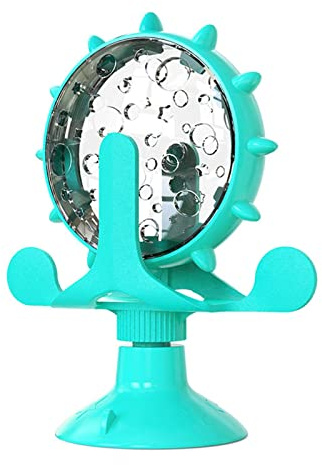 Wmool Windmill Toys Interactive Treat Leaking Toy For Small Dogs Playing Acces Prod Training Pet R7p9 Dog Feeder Slow Toys