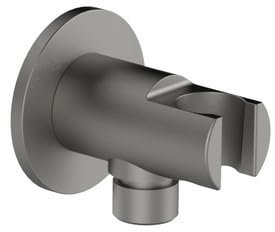 Supporto minimal con presa acqua bianco opaco