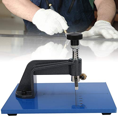 Glass Circle Cutter, Gear Glass Cutters Tools, Professional Round Steel Cutter Tool with 2pcs Accessories, for Scribing Accuracy Small Circles