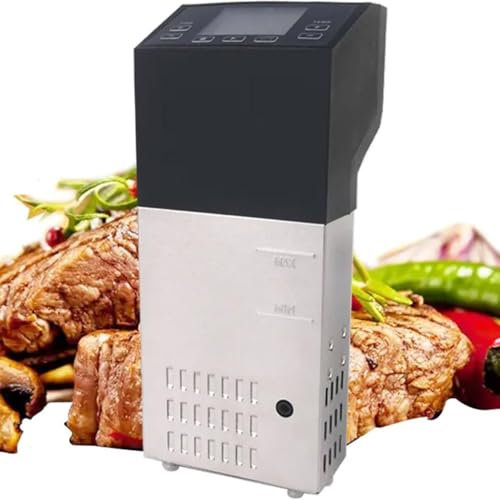1500W Sous Vide Precision Cooker, Professional Sous Vide Machine with Stainless Immersion Circulators & Touchscreen Accurate Temperature Timer 0-99℃ Adjustment, Fast-Heating
