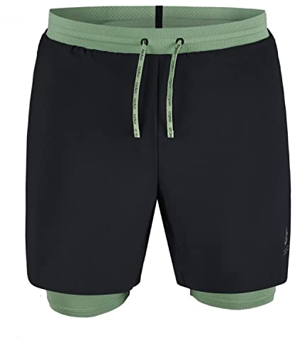 Odlo Homme Short de course 2-en-1 X-ALP TRAIL 6 INCH