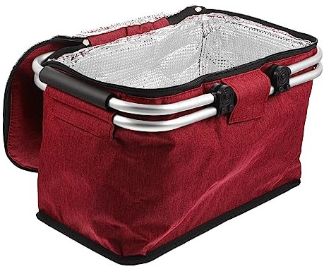 SUPVOX À Lunch Panier De Pique- Isolé avec Double Poignée pour École Camping Et Repas Plein Air