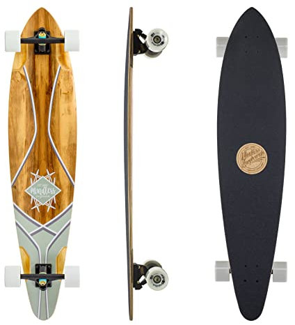Mindless Longboards Core Pintail für Erwachsene, Unisex, Rot (Red Gum), 24 cm