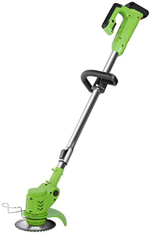 Cortacésped rotativo Cortacésped con batería de Litio Cortacésped pequeño para el hogar Cortacésped Recargable Cortacésped Multifuncional Desmalezado Cabezal Giratorio de 90° con batería recargab