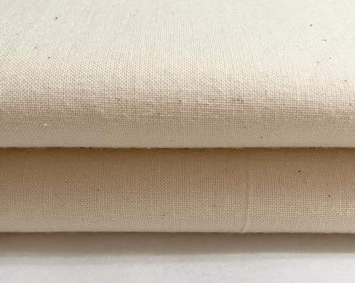 100% Cotton Natural Calico Unbleached Craft Fabric - Medium Weight - 160CM Extra Wide (20 Metres)