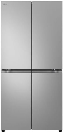 LG GMB860PYDE - Frigorífico American Combi Ancho 83cm, Linear Cooling, Clasificación E, 530 L, Inox antihuellas