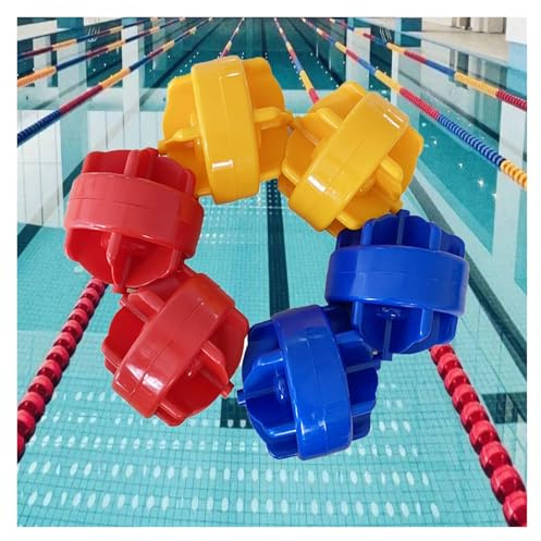 Corde flottante de séparation de piscine – Cordon de sécurité en nylon de 6,1 m pour les zones d'eau peu profonde et profonde – Idéal pour les clubs de natation et la gestion de la sécurité de la