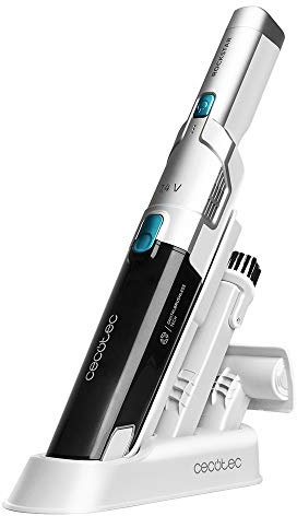 Cecotec Conga Rockstar Micro 6000. Aspirador de Mano, Motor Digital brushless de 90 W, 10 kPa Poder de succión, Autonomía hasta 15 Minutos, 2 Modos Potencia