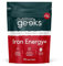 Iron Tablets High Strength - Energy Tablets with Vitamin C, B12 & Folic Acid - 120 Vegan Iron Supplements for Women and Men - 14mg - Enhanced Energy Support & Increased Absorption - UK Made