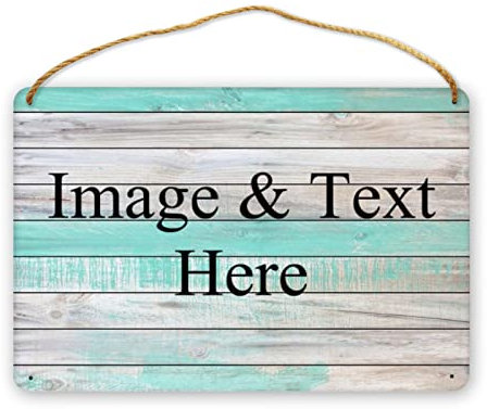 DJNGN Benutzerdefiniertes Brett-Hängeschild aus Holz, gestalten Sie Ihr Willkommensschild, individuelle Wandtafel, Haus-Holzschild für Garten, Hof, Zuhause, Bauernhaus