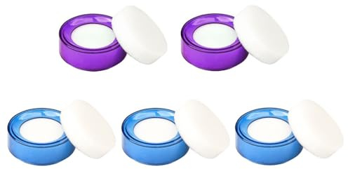 EXCEART Sponge Box 5Pcs Fingertip Moistener Tool for Efficient Cash Counting - Ideal for Bank Clerks and Daily Use
