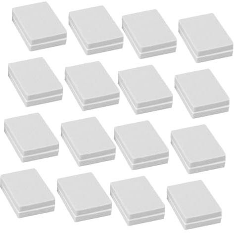 Homoyoyo Blocco Levigante per Unghie Mini Quadrato 40 Pezzi in Eva Portatile Doppia Superficie per Lucidare e Limare Unghie Uso Manicure a Casa e Salone