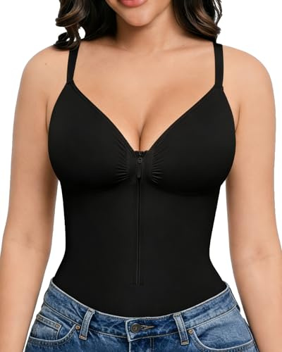 Curlady Women's Shapewear Tummy Control Bodysuit Faja Colombianas Body Shaper Women Shaping Thong Bodysuits Waist Trainer Corset Slimming Girdles