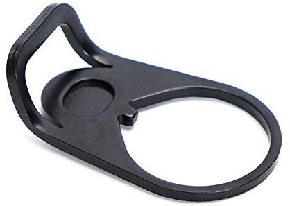 ACEXIER 223/5.56 Rifle End Plate Sling Adapter 3cm Loop Airsoft 180 degree Swivels Sling Wear Resistant Matte Black Hunting Accessories