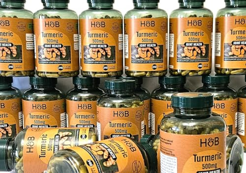 Holland & Barrett Turmeric 500mg 240 Capsules