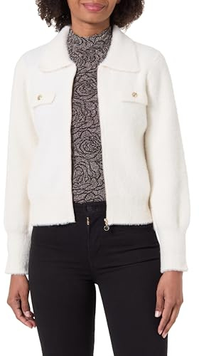 Morgan Giacca in Maglia con Collo