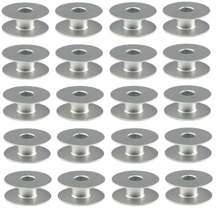 Blooy - Bobina in alluminio 40264A adatta per macchine da cucire JUKI DDL-5550,8500,8700, Brother S7200, DB2-C201, Jack A2, A3, A4 (20 pezzi)