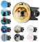 kurkip Universal Waschbeckenstöpsel 40mm Chrom Abflussstopfen – aus Messing, Einstellbare Gummi Stöpsel Waschbecken, Geeignet für Alle Waschbecken und Bidets, Rostfrei & Dicht, Hund