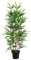 Blooming Artificial Artificial Fake Bamboo Plant in Plastic Pot - 95cm / 3ft Indoor Tree (1, 95cm / 3ft)