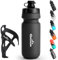 Fahrrad-Flaschenhalter mit Trinkflasche Set - Leichtes, langlebiges & sicheres Trinkflaschensystem, einfache Montage, ideal für Sport, Outdoor, MTB & Rennrad