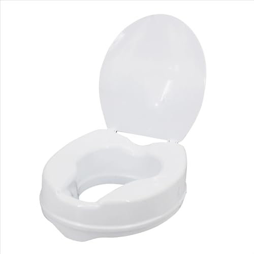 Rialzo Wc Per Anziani,Alzawater Per Protesi Anca,Sollevato Di 12 Cm,Con Copertura,Adatto Per Anziani,Donne In Gravidanza,Assistenti Alla Riabilitazione,Ecc.