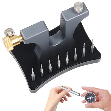 Juego de extractores de tornillo, ver destornillador de reloj,Removedor reutilizable de tornillo despojado - Herramientas de relojería portátiles, accesorios de reparación de electrónica, joyas, anteo