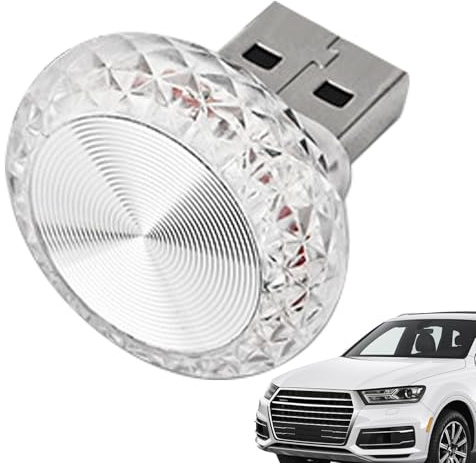 Générique USB LED bilinteriörstämning, färgglad LED-stämningsbelysning på
