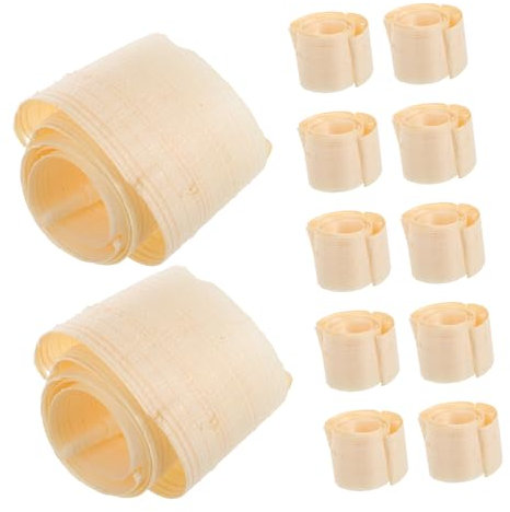 20 Pezzi Segatura Pino Non Verniciata per Progetti DIY Falegnameria Materiale per Creazioni Artigianali Riempimento Scatole e Decorazioni