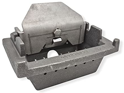 Extraflame Braciere 004278184 - Ghisa, Rettangolare, Compatibile con Metallo