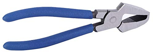 8in Pince Coupe-Verre Pinces de Coupe de Verre en Acier à Haut Carbone pour le Traitement du Verre et de la Céramique