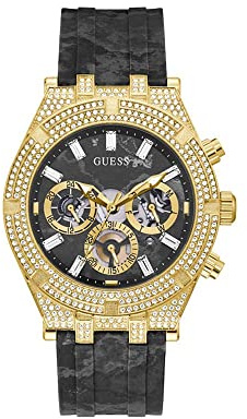 GUESS Herren Analog-Digital Automatic Uhr mit Armband S0376406
