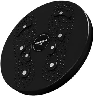 twisterr In Vita - Disco Fitness Per Torcere La Vita Da 9,84x9,84x1,38 Pollici, Capacità Di Peso Di 198 Libbre, Macchina Per Addominali Twist Regolabile Con Magneti | Per Dimagrire Massaggio Ai Piedi