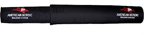 Padded Nordic Walking Pole Travel Bag From The American Nordic Walking System.Protects Your 1-Piece Walking Poles While Travelling.Padded Like A Professional Ski Bag. Not A Cheap Nylon Sack From China
